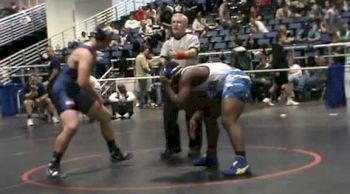 220 lbs semi-finals Desmond James Camden County GA vs. Carter Shipley Lake Highland Prep