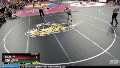 Champ. Round 1 - Cable Larsen, Garden County vs Wayne Lee, Arapahoe