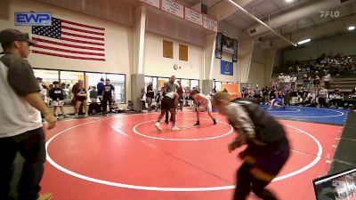 130 lbs Consolation - Shooter Campbell, Bristow Youth Wrestling vs JaMarcus Siemens, Team Tulsa Wrestling Club