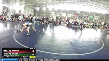 92 lbs Round 3 (4 Team) - Gunnar Wilson, Salem Elite Wrestling vs Lincoln Bastian, Idaho 1