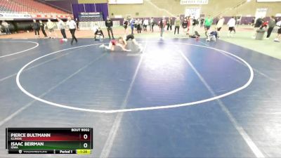 99-104 lbs Round 1 - Isaac Beirman, Iowa vs Pierce Bultmann, Illinois