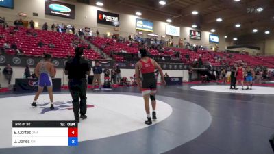 61 kg Rnd Of 32 - Elijah Cortez, Daniel Cormier Wrestling Club vs Jacob Jones, Air Force Regional Training Center