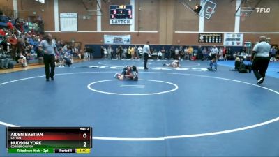 113 lbs Semifinal - Aiden Bastian, Layton vs Hudson York, Corner Canyon