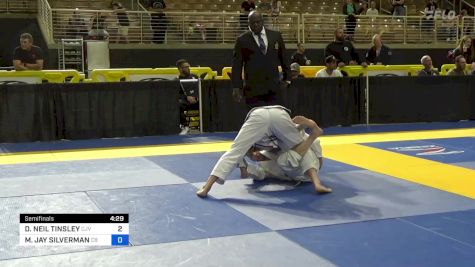 DARRIN NEIL TINSLEY vs MICHAEL JAY SILVERMAN 2024 Pan Jiu Jitsu IBJJF Championship