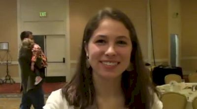 Caroline Kellner (New Jersey) before the 2011 Foot Locker CC Championships