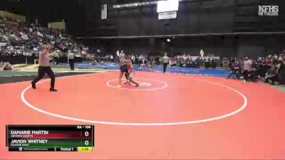 6A - 106 lbs Champ. Round 1 - Javion Whitney, Olathe East vs Damarie Martin, Wichita-North