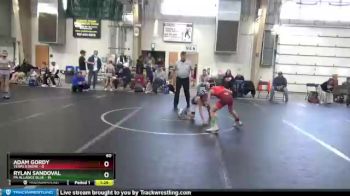 60 lbs Round 2 (8 Team) - Rylan Sandoval, PA Alliance Blue vs Adam Gordy, Terps Xtreme