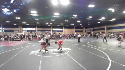 130 lbs Consi Of 32 #2 - Paige Hedeen, Sunkids vs Emma Mangen, San Marcos HS