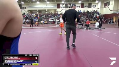 16U-10 lbs Round 3 - Cody Trevino, Big Game Wrestling Club vs Dalton Burkhardt, Caveman Wrestling