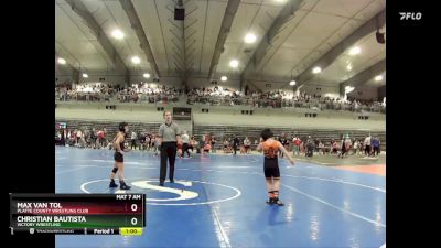 65B Quarterfinal - Max Van Tol, Platte County Wrestling Club vs Christian Bautista, Victory Wrestling