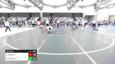 97 lbs Rr Rnd 6 - AJ Gomez, Grit Mat Club vs Sanchir Edington, Revival Yellow