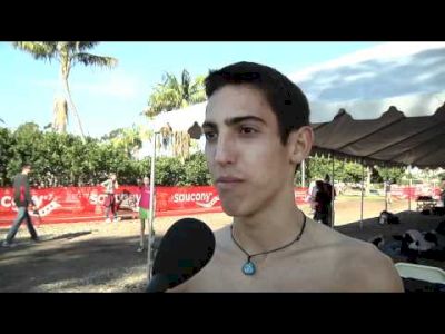 Daniel Vertiz before Foot Locker CC Championships 2011