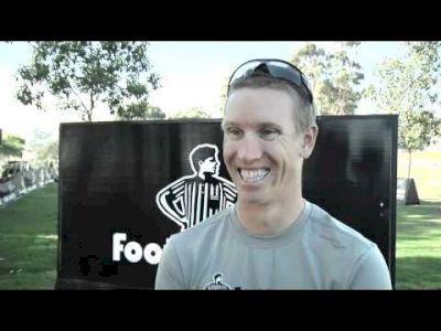 Jarrod Shoemaker Foot Locker alum before FLCC Championships 2011