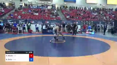 77 kg Round Of 16 - Hunter Mullin, Western Colorado Wrestling Club vs Alec Ortiz, Minnesota Storm