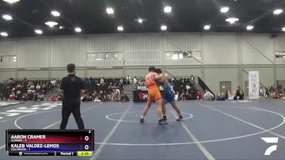 182 lbs Placement Matches (16 Team) - Aaron Cramer, Illinois vs Kaleb Valdez-Lemos, Colorado