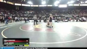 5A 106 lbs Cons. Round 2 - Dean Hoskovec, Boise vs Chase Jensen, Rocky Mountain