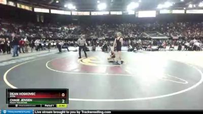 5A 106 lbs Cons. Round 2 - Dean Hoskovec, Boise vs Chase Jensen, Rocky Mountain