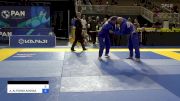 CHRISTOPHER ANTHONY SACKINGER vs ADRIAN ALFONSO AMODIA ALMEIDA 2024 Pan Jiu Jitsu IBJJF Championship