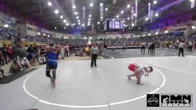 130 lbs Quarterfinal - Daphani Allen, Yuma Middle School vs Alyssa Ornelas, Fort Lupton