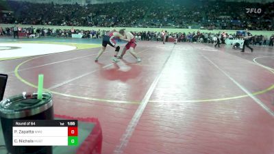 Round Of 64 - Patrick Zapatta, Westmoore vs Colton Nichols, Mustang Middle School