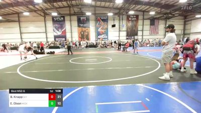 145 lbs Rr Rnd 3 - Brendan Knapp, Sly Fox Wrestling Club vs Ewan Olson, Micky's Maniacs Yellow