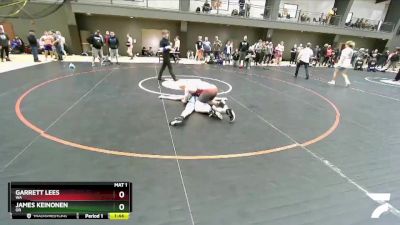 170 lbs Cons. Round 4 - Garrett Lees, WA vs James Keinonen, OR