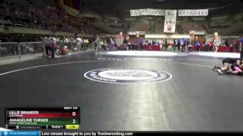 144 lbs Round 2 - Avangeline Turner, Davis Wrestling Club vs Lillie Brander, California