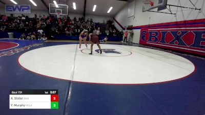 126 lbs Round Of 16 - Ava Slater, Bixby Girls vs Yenuzah Murphy, McLain Titans