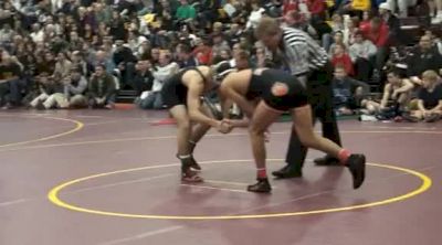 132 lbs quarter-finals CJ Jabionski Cox vs. Alex Cisneros Selma