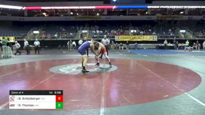 197 lbs Consolation - Bradley Antesberger, Dixie State University vs Ryan Thomas, James Madison University