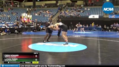 285 lbs 3rd Place Match - La`Ron Parks, Notre Dame (Ohio) vs Crew Howard, Nebraska-Kearney