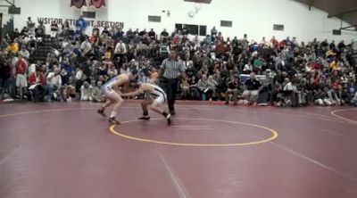 126 lbs quarter-finals Nathan Kraisser Centennial vs. Dom Malone Wyoming Seminary