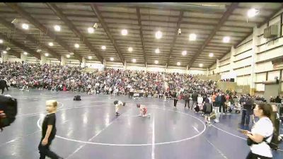 70 lbs Champ. Round 2 - Nox O`Brien, Wasatch Wrestling Club vs Brayton Sutton, Uintah Jr High Wrestling