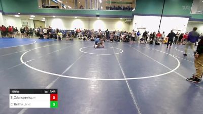 150 lbs Consi Of 64 #2 - Syler Zdanczewicz, WI vs Cedric Griffin Jr, NC