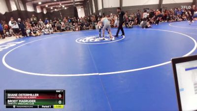 125 lbs Quarterfinal - Brody Magruder, Twin City Wrestling Club vs Shane Ostermiller, Pioneer Grappling Academy