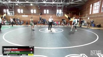 106 lbs Quarterfinal - Gabriel Dela Rosa, Monterey vs Brandon Bruns, Christopher