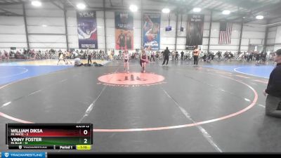 60 lbs Rd# 7- 10:45am Saturday Final Pool - Vinny Foster, PA Blue vs William Diksa, PA White