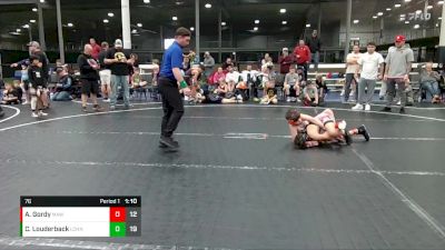 76 lbs Round 6 (8 Team) - Colton Louderback, La Cosa Nostra NJ vs Adam Gordy, Mat Assassins White