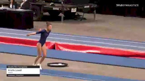 Kristle Lowell - Double Mini Trampoline, Aspire - 2021 USA Gymnastics Championships