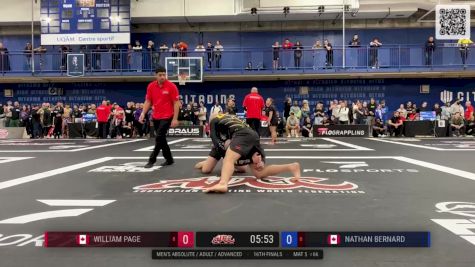 WILLIAM PAGe vs Nathan Bernard 2024 ADCC Montreal Open