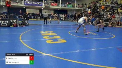 189 lbs Round Of 16 - Ryan Welka, Fort LeBoeuf vs Mason Hartung, North Allegheny