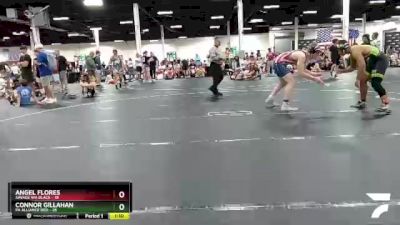 182 lbs Round 4 (6 Team) - Angel Flores, Savage WA Black vs Connor Gillahan, PA Alliance Red