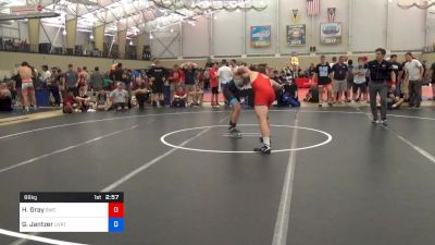 86 kg Round Of 32 - Heath Gray, Bronchos Wrestling Club vs Gary Jantzer, Utah Valley RTC