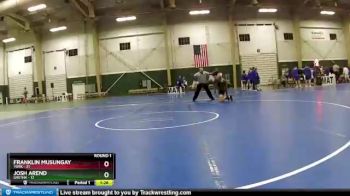 152 lbs Round 1 (16 Team) - Franklin Musungay, York vs Josh Arend, Gretna