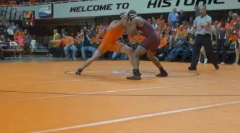 197 lbs match Cayle Byers OSU vs. Keldrick Hall OU