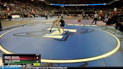 Cons. Round 3 - Nolan Hoesing, Elkhorn South vs Brody Wilson, Papillion-LaVista South