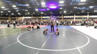 46 lbs Quarterfinal - Ezekiel Olsen, Eagle Allen Wrestling vs Elizabeth Boyer, Rezults Wr Ac