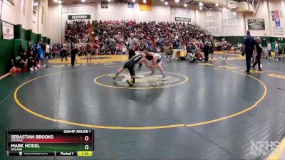 113 lbs Champ. Round 1 - Mark Model, Upland vs Sebastian Brooks, Mayfair