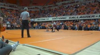 125 lbs match Jon Morrison OSU vs. Jarrod Patterson OU