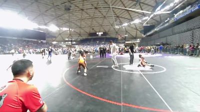 85 lbs Cons. Round 2 - Jaime Almaguer, Victory Wrestling-Central WA vs Saia Langi, Askeo International Mat Club